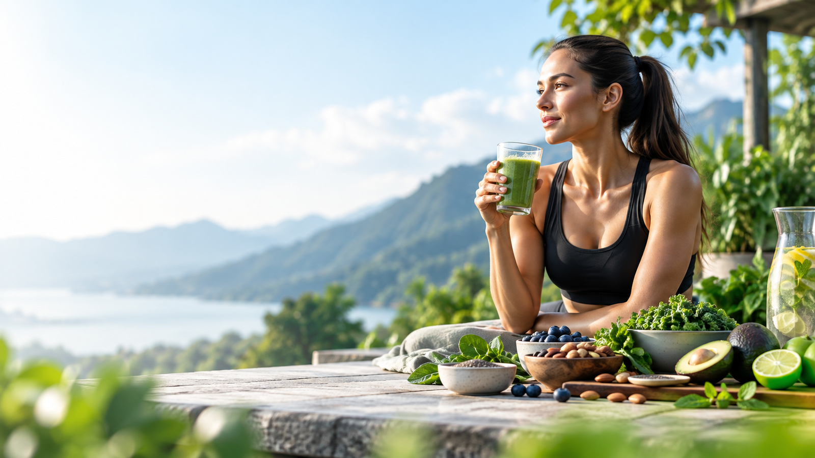 Healthy active wellness lifestyle